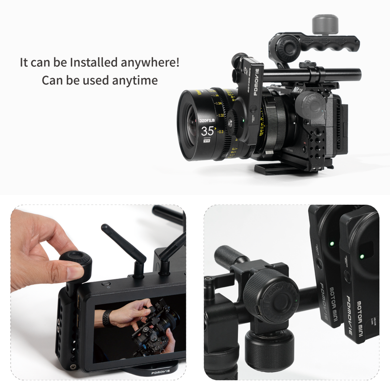 PDMOVIE LIVE AIR 3 Wireless follow focus lens controller system