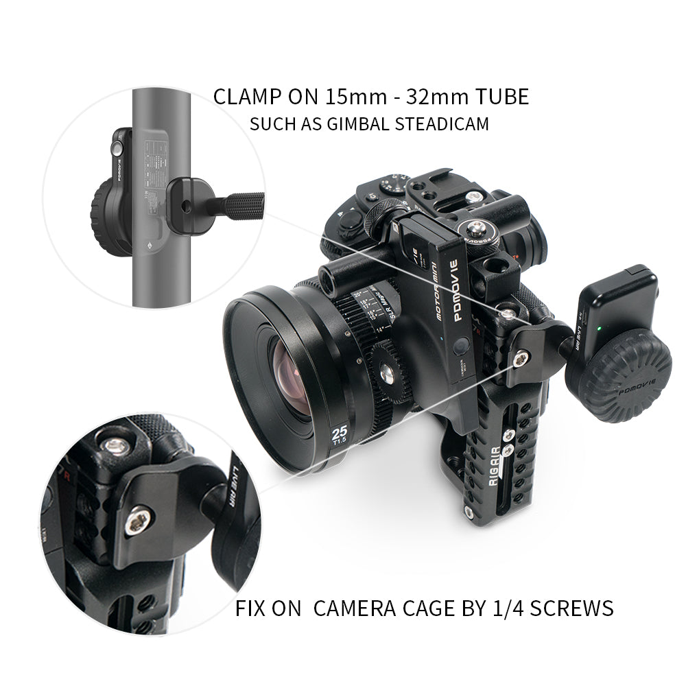 PDMOVIE all wireless follow focus lens control system LIVE AIR 2